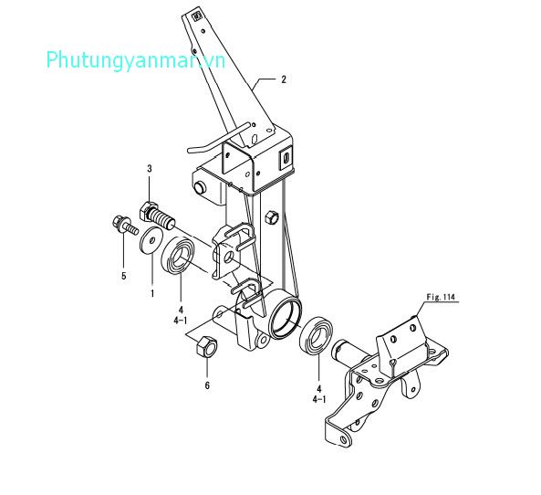 Móc ngoạm phía sau